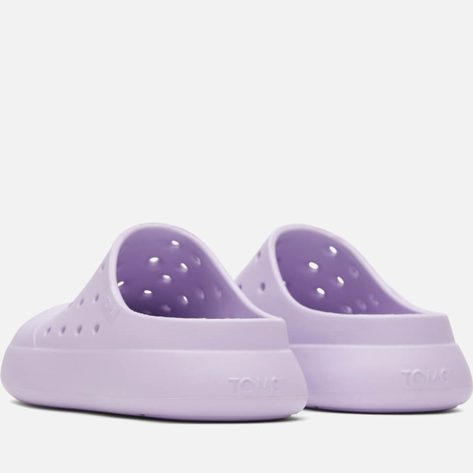 TOMS Women's Alpargata Mallow Vegan Mules - Light Orchid
