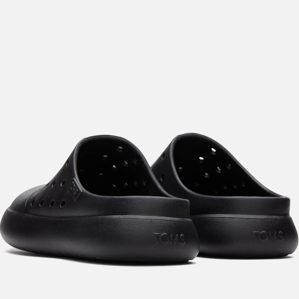 TOMS Alpargata Mallow Vegan Mules - Black