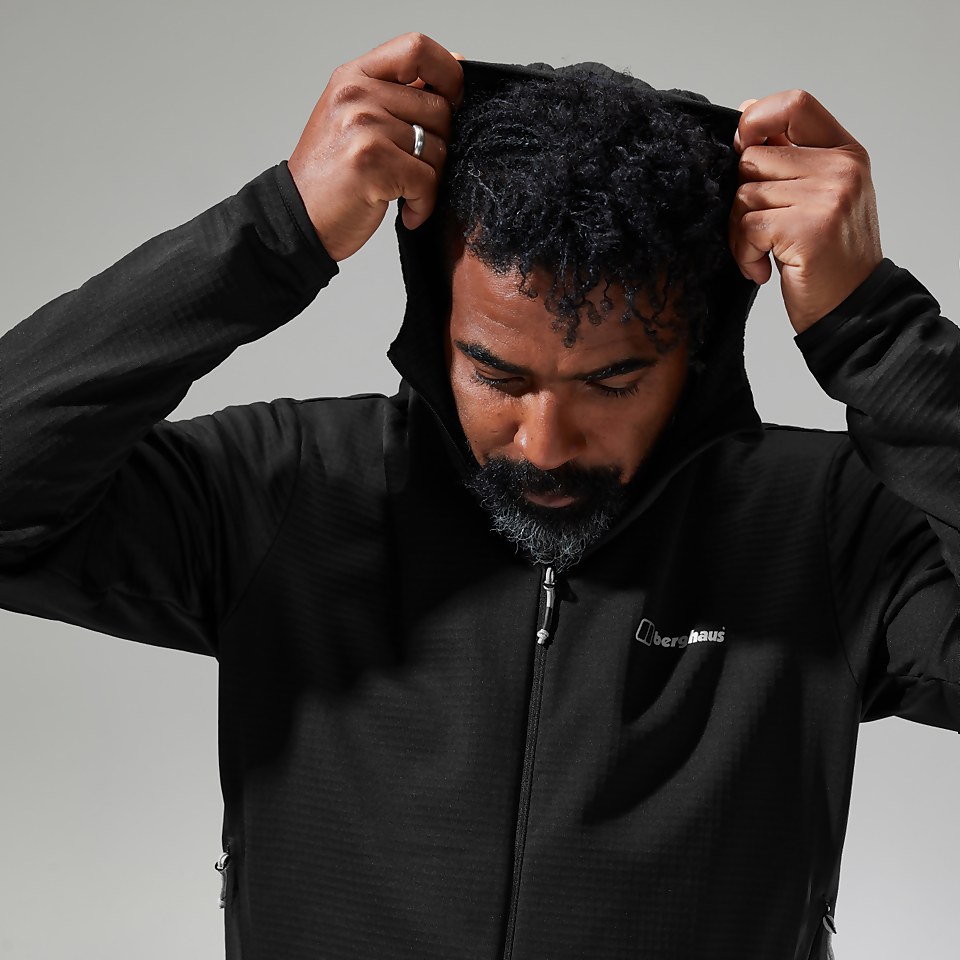 Men's Keppla Hooded Jacket - Black