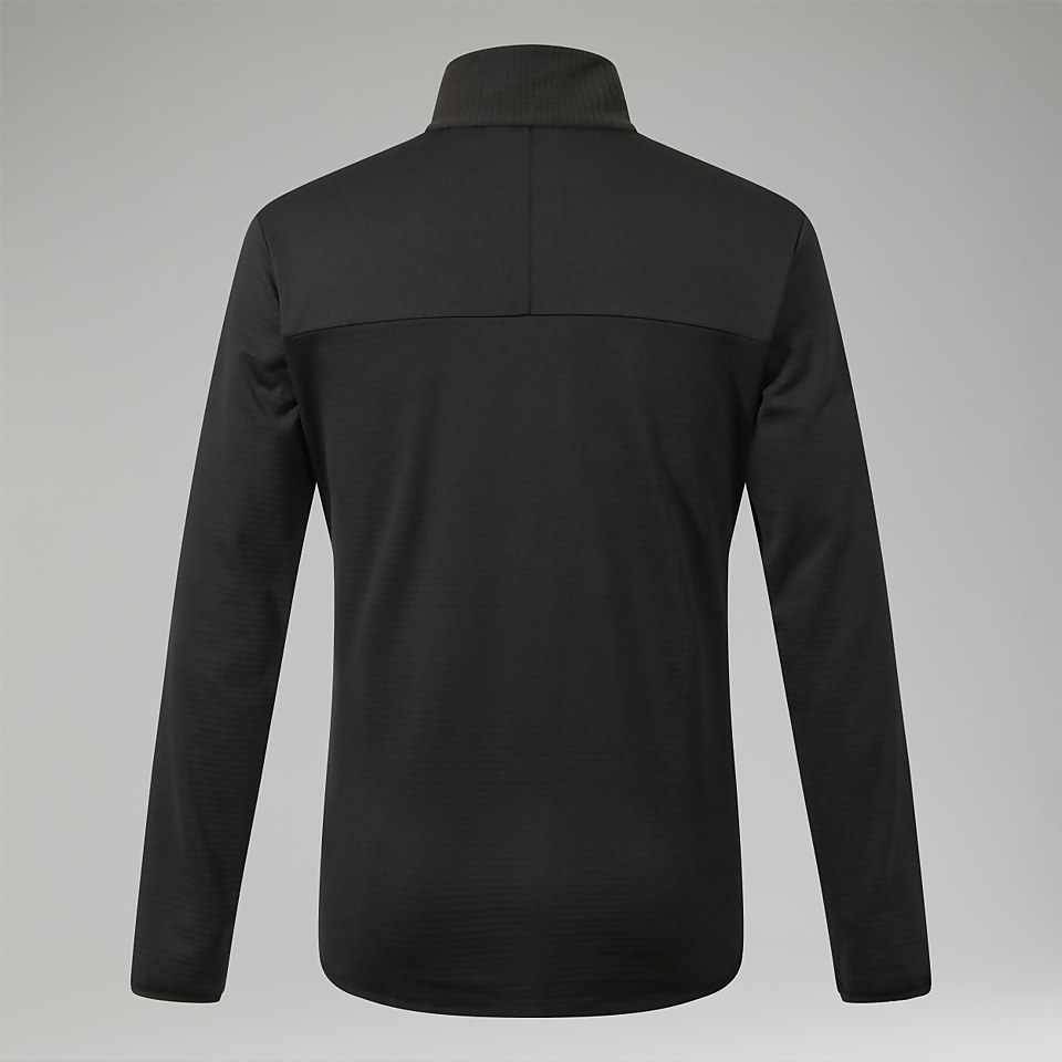 Keppla Half Zip Fleece für Herren - Schwarz