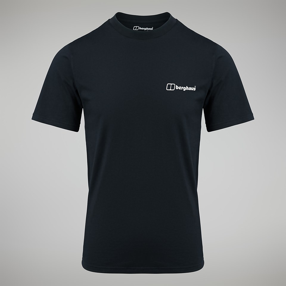 Mont Blanc MTN Short Sleeve T-Shirt für Herren - Schwarz