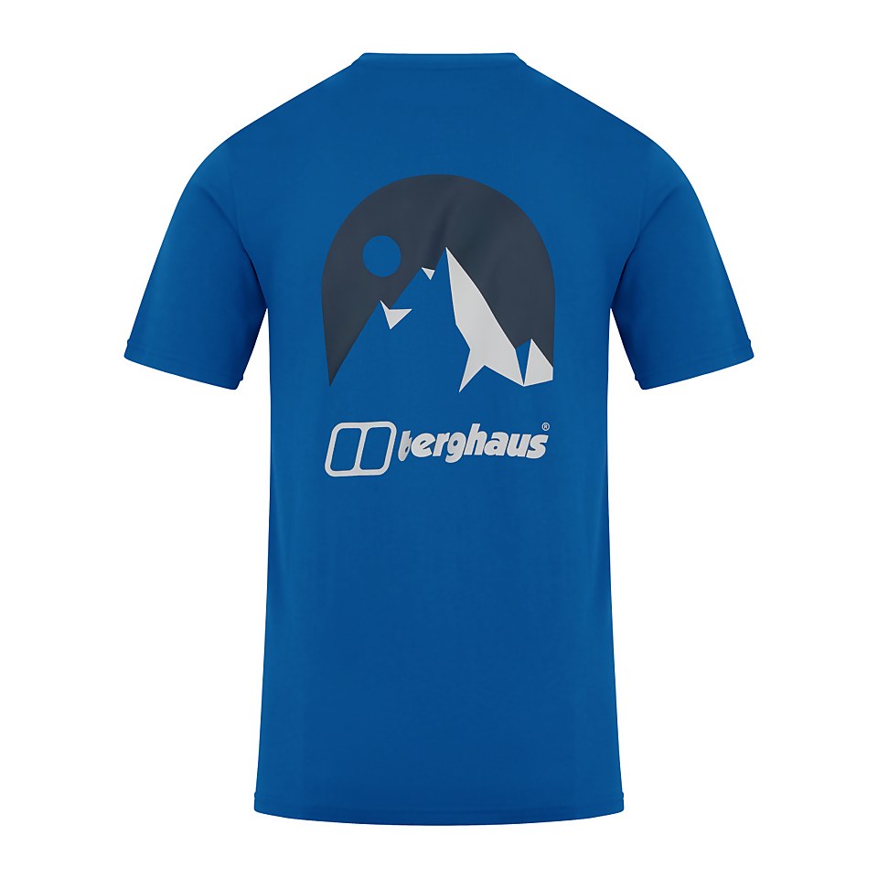 Men's Mont Blanc Mtn T Shirt Blue