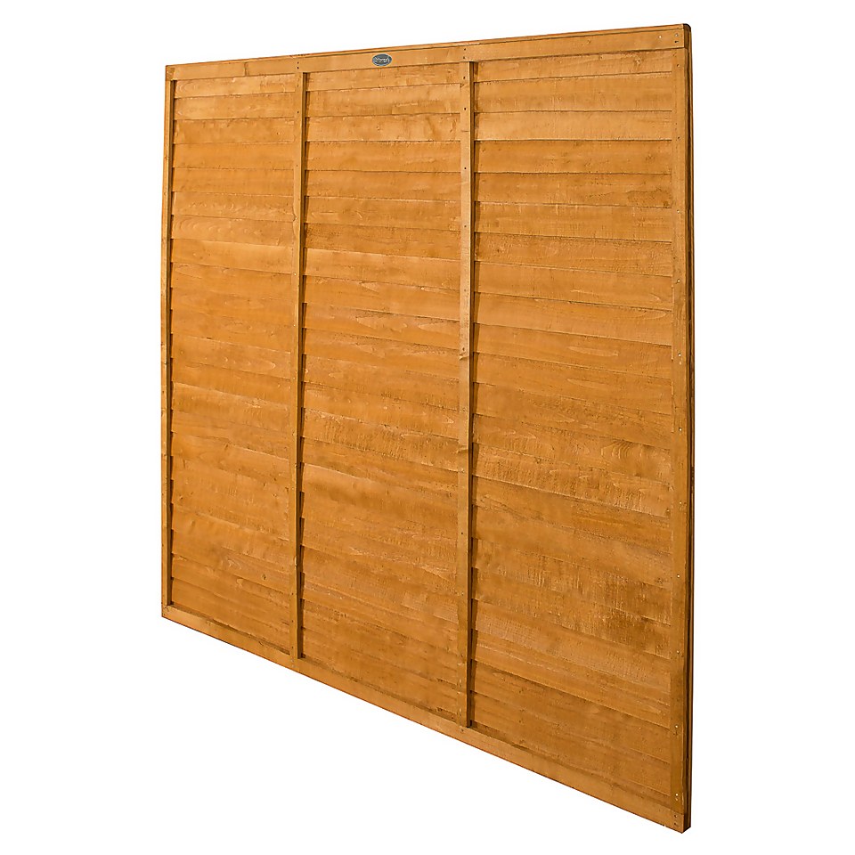 Forest Larchlap Fence Panel - 6ft x 6ft