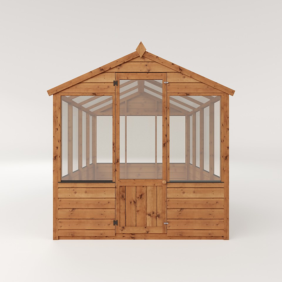 Mercia Wooden Greenhouse - 8x6ft