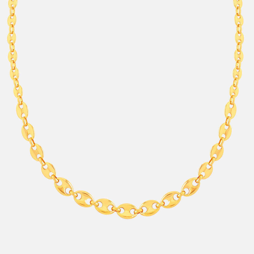 Astrid & Miyu Women's Mariner Chain Necklace - Gold