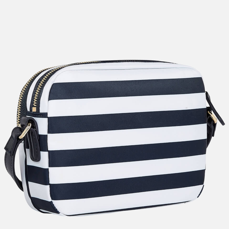Tommy Hilfiger Women's Poppy Crossover Bag - Navy Blue Stripes