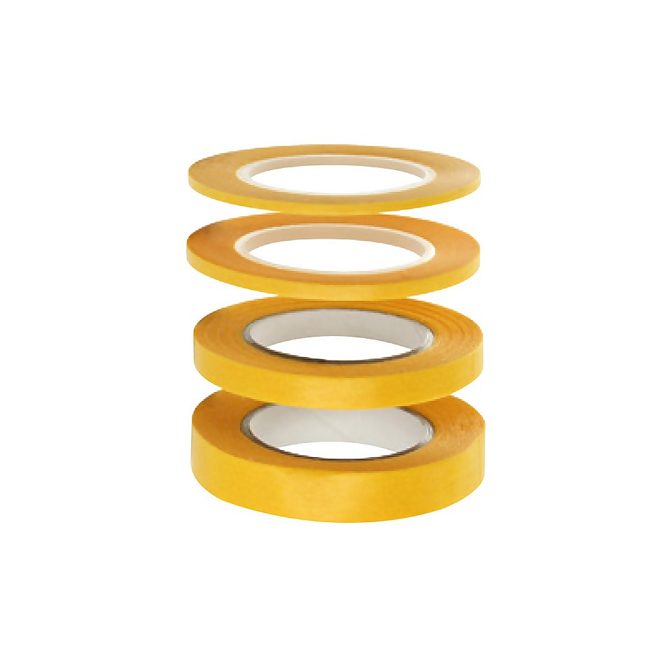 Modelcraft Masking Tape Set of 4 1mm, 2mm, 3mm, 6mm Homebase