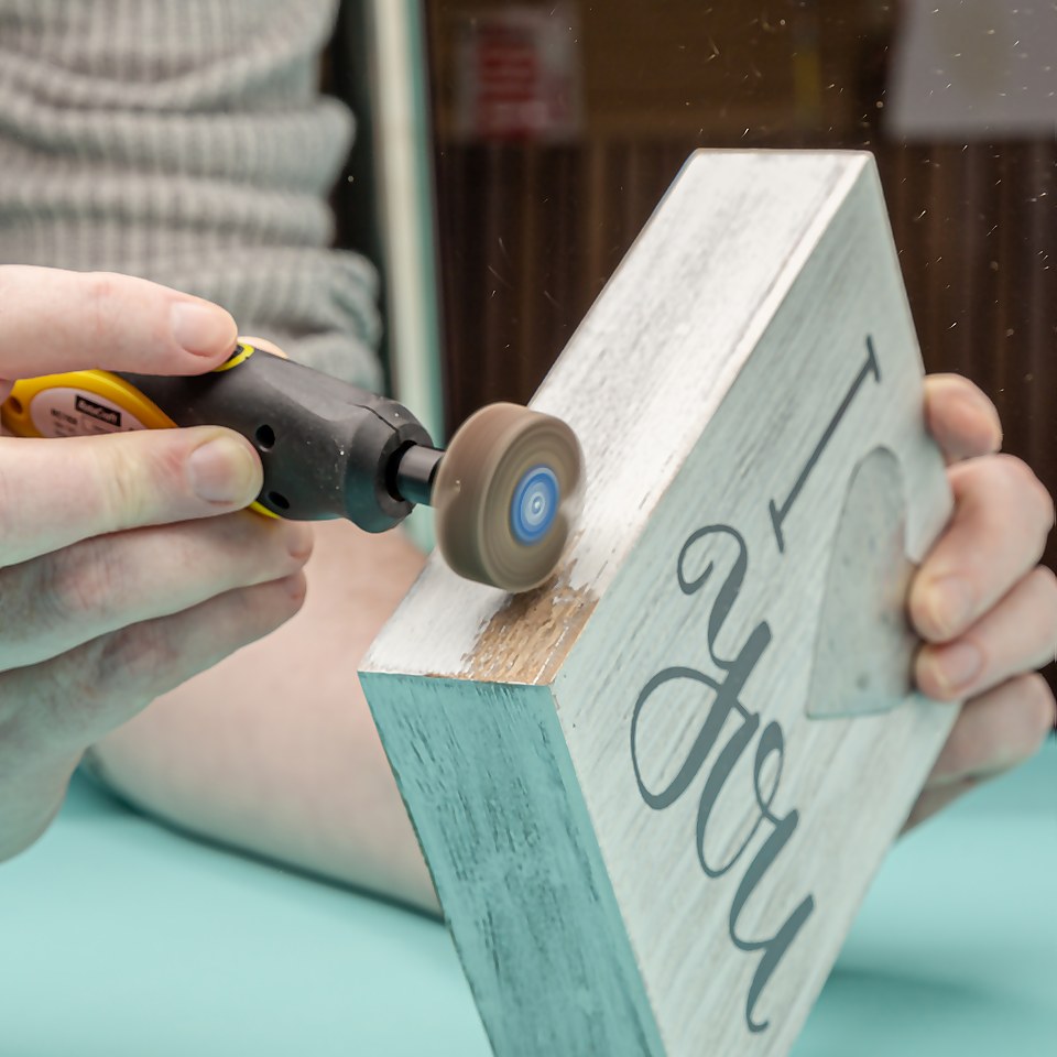 Rotacraft Rotary Tool 25 Piece Sanding & Shaping Set Homebase