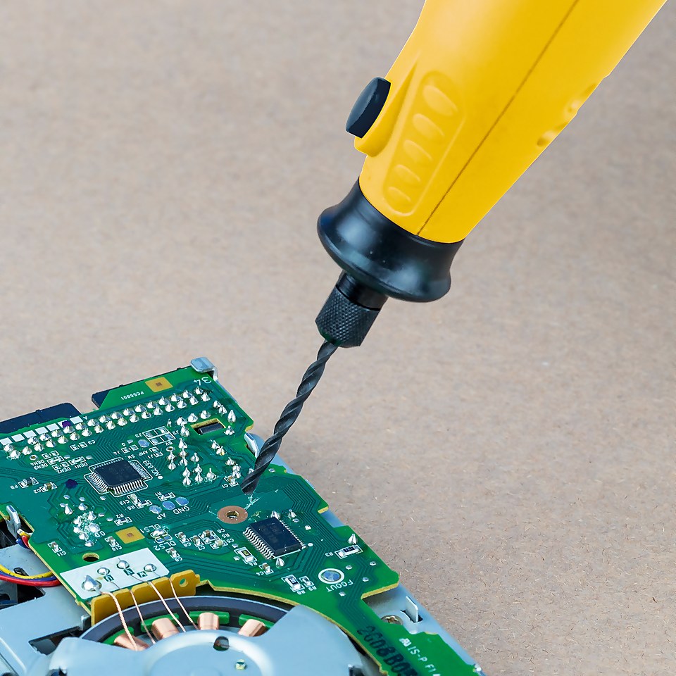 Rotacraft 30 Piece High Speed Steel Mini Drill Bit Set Homebase