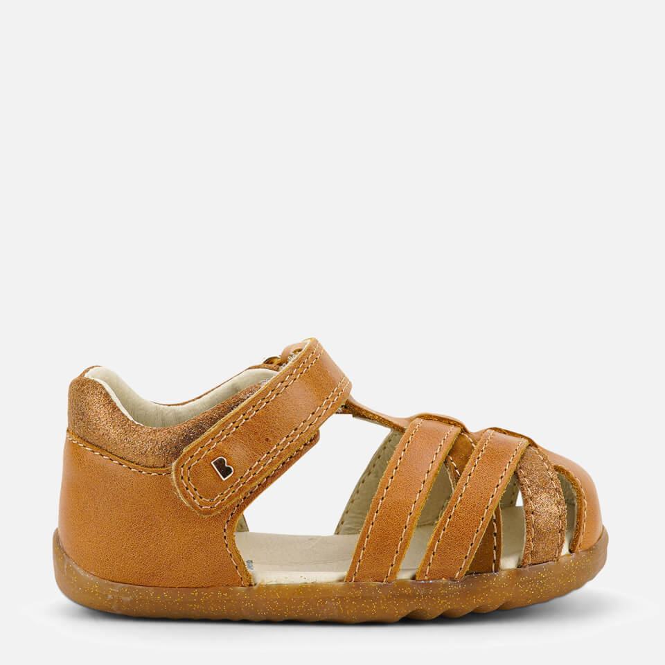 Bobux Toddlers Step Up Cross Jump Sandals Caramel UK 3 Baby Allsole