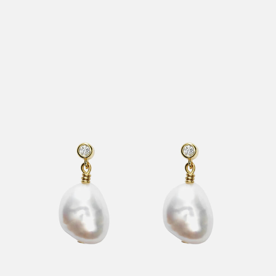 Anni Lu Women's Pearly Earring - Gold