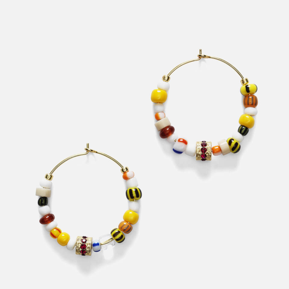Anni Lu Women's Sunny Alaia Hoop - Gold