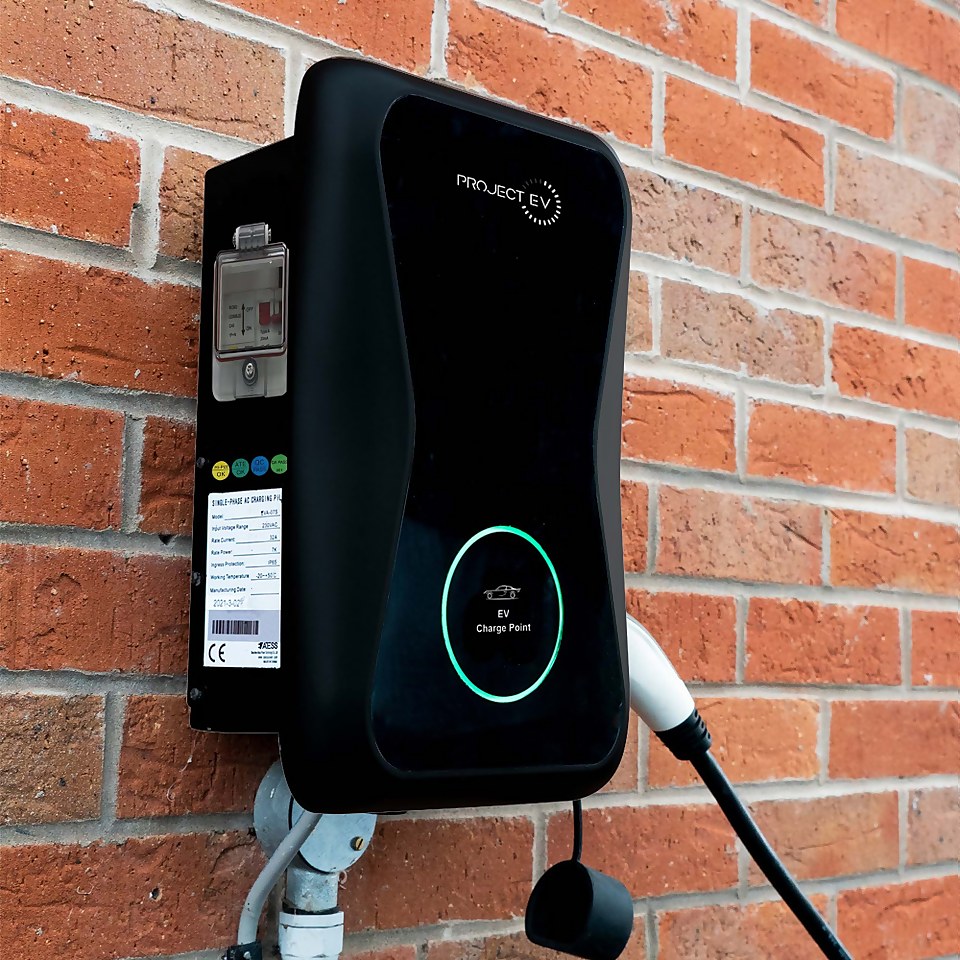 Project EV EVA-07S PRO EARTH 7.3kW 32A Electric Vehicle Charger