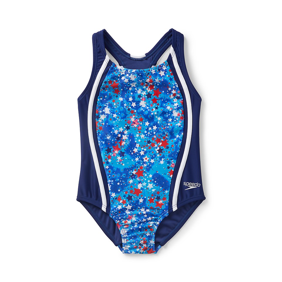 Printed Sport Splice One Piece