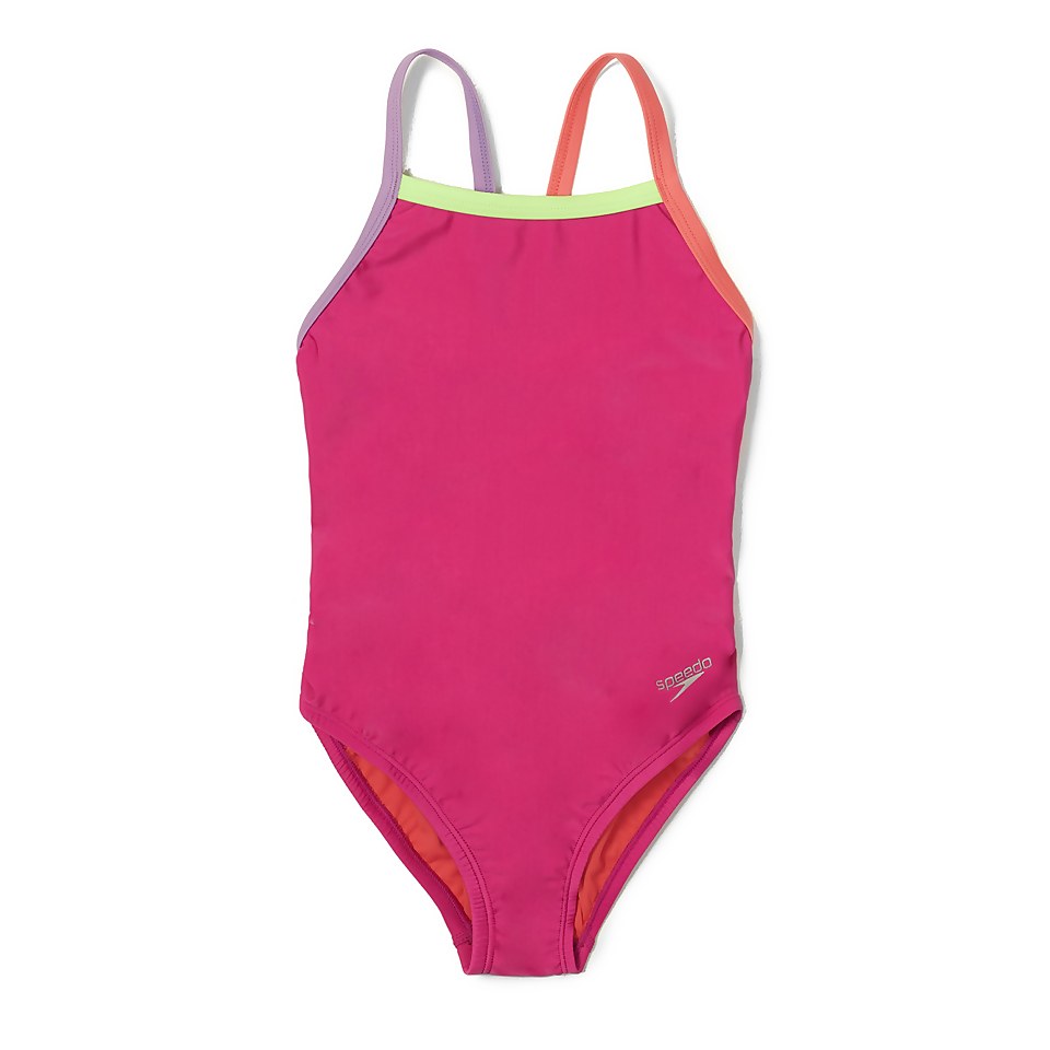Solid Propel Back One Piece