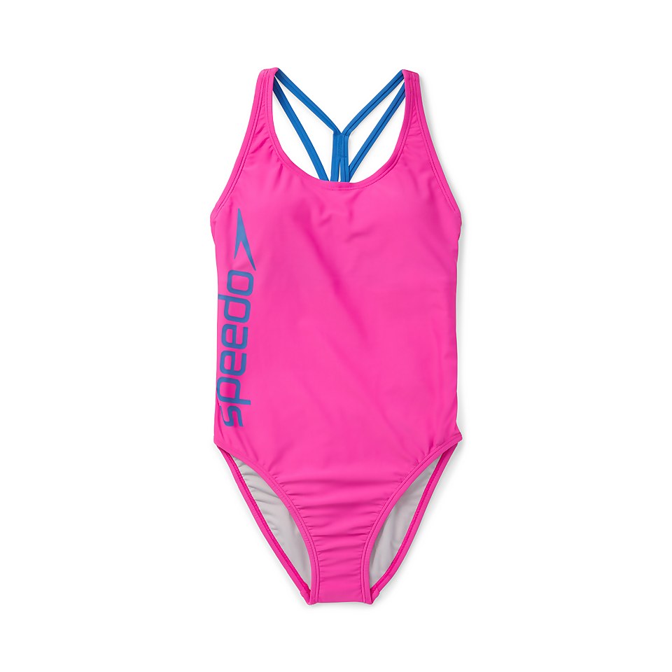 Women's Logo Thin Strap One Piece Purple