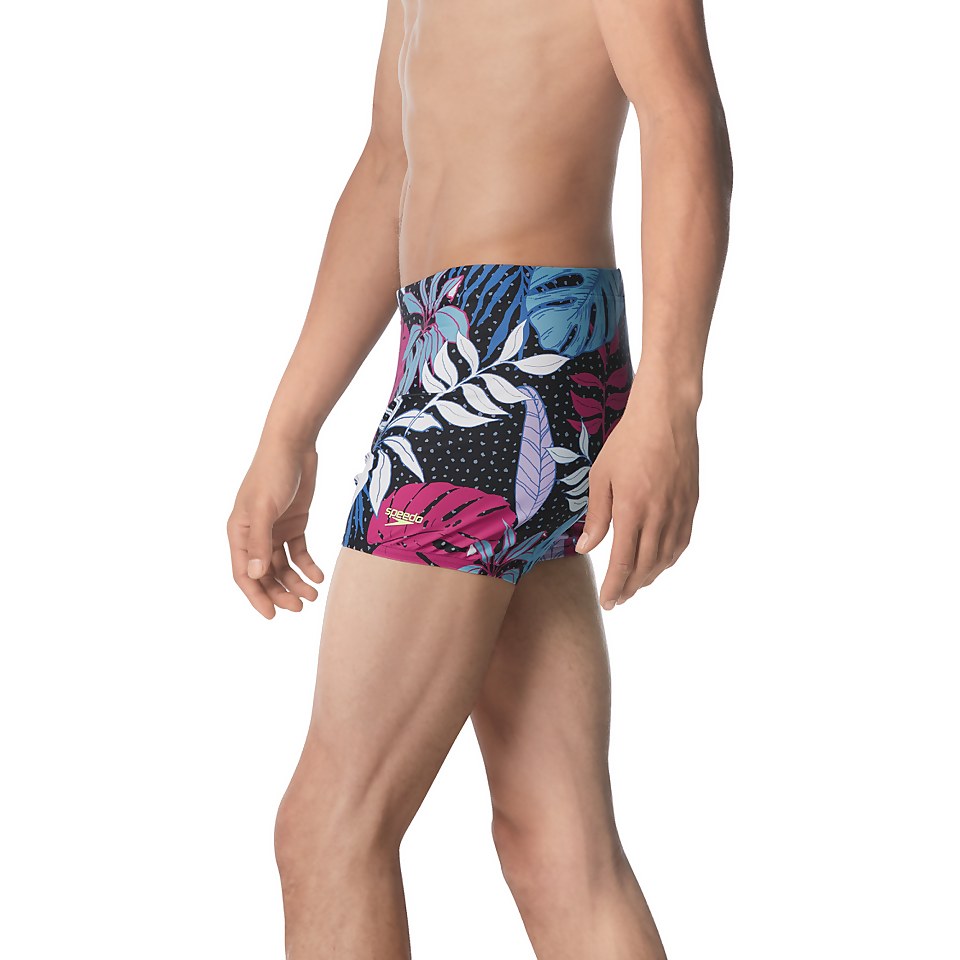 Men's Printed Square Leg Pink