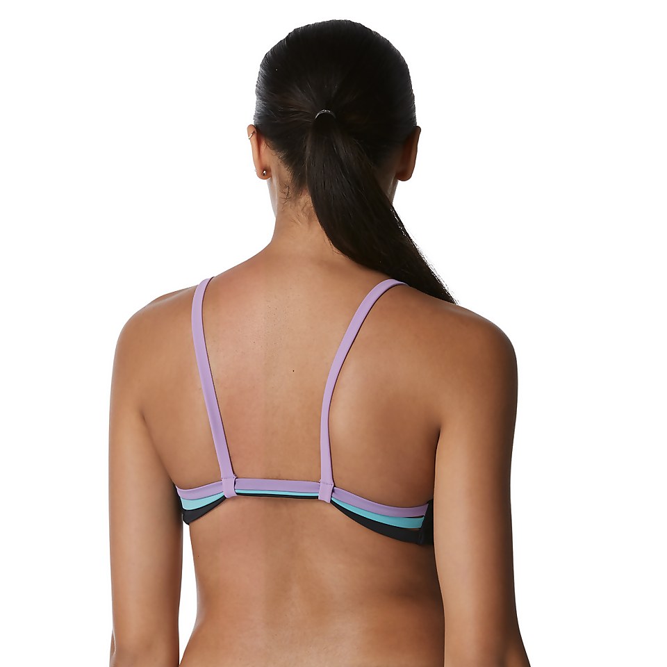 Strappy Scoop Neck Bikini Top