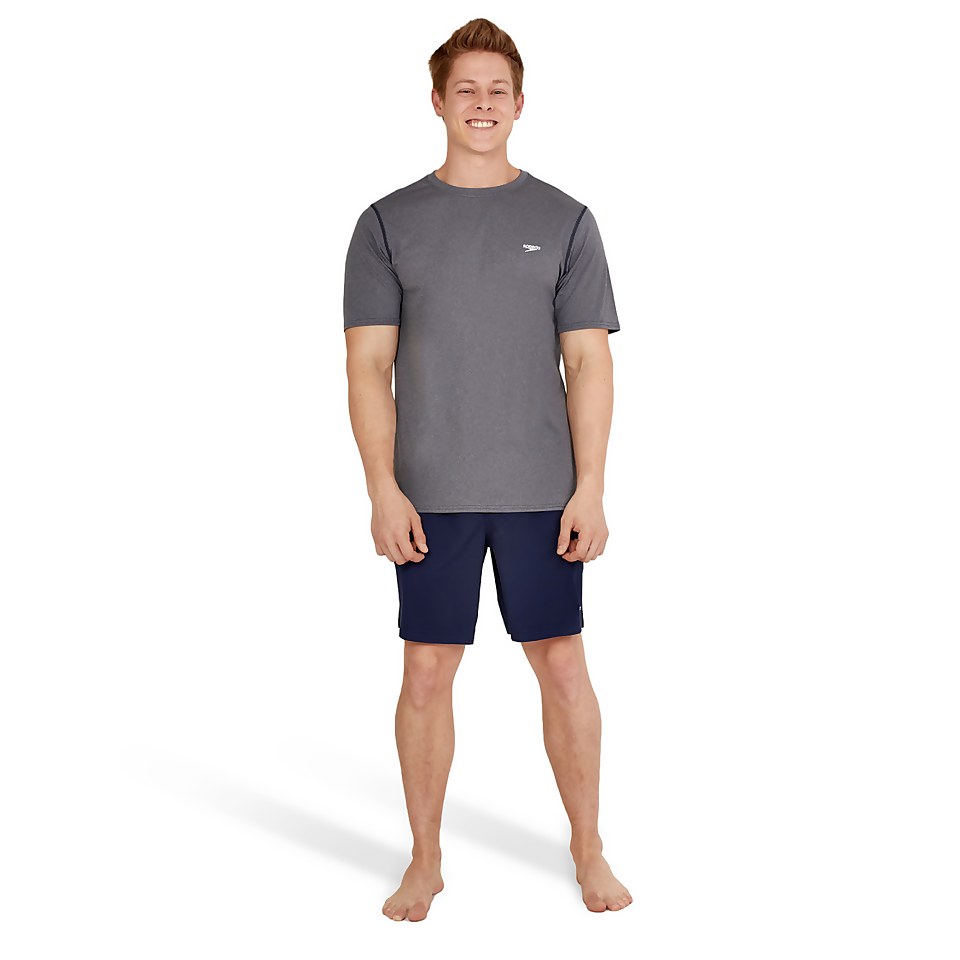 Speedo Graphic Short Sleeve Swim Rashguard