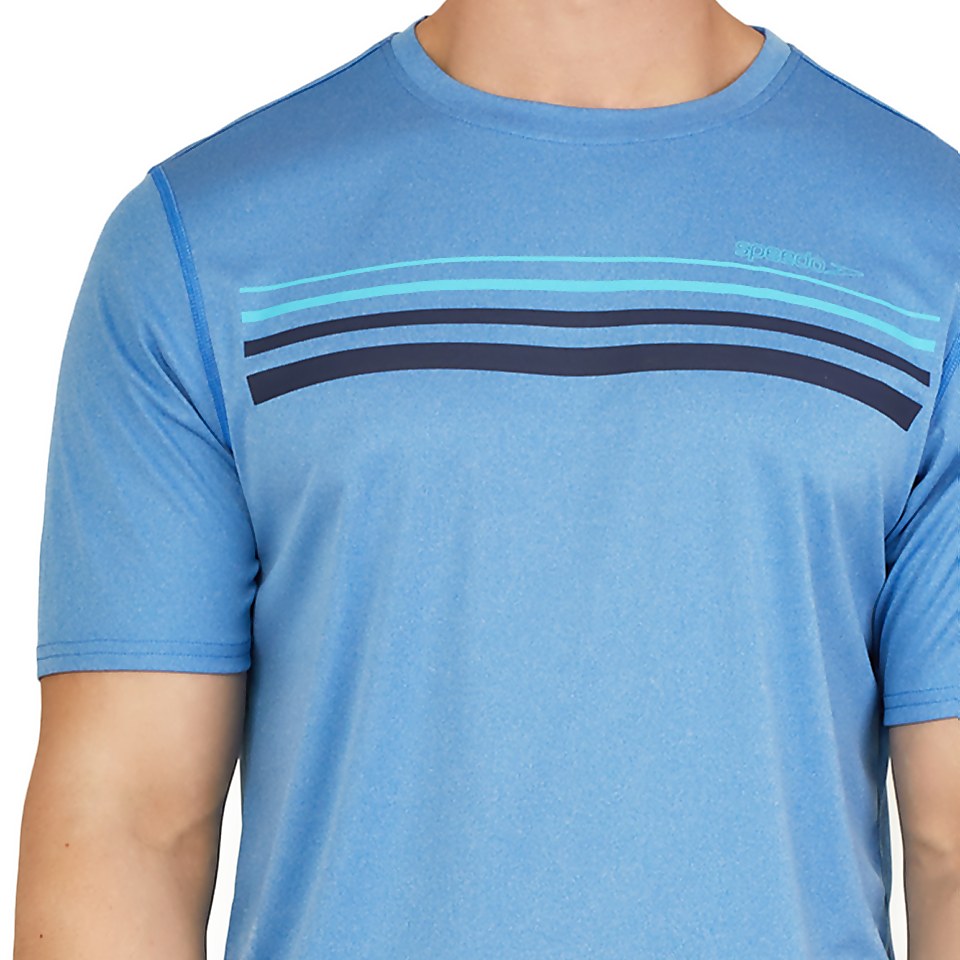 Speedo Graphic Short Sleeve Swim Rashguard
