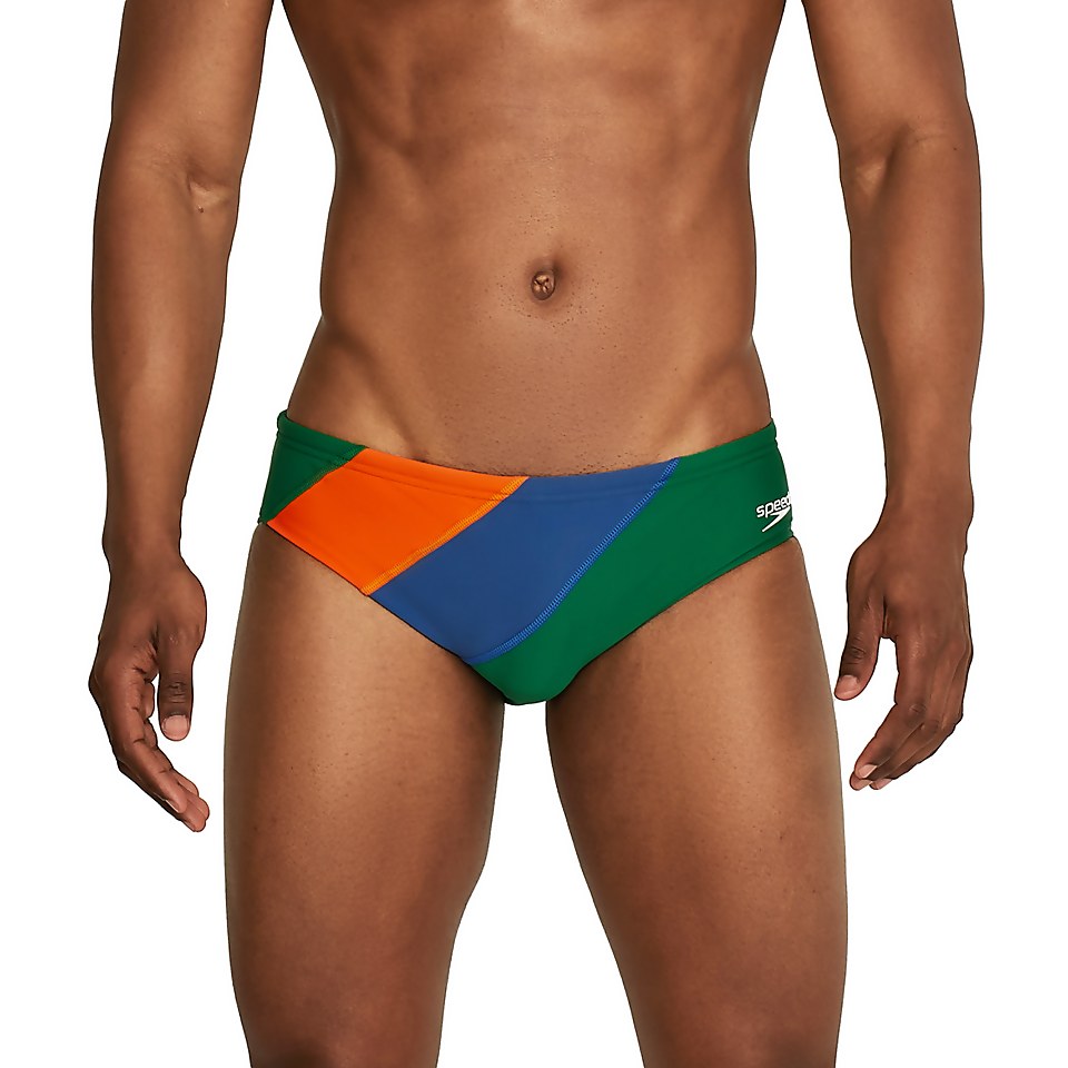 Men's Colorblock Solar Brief Green