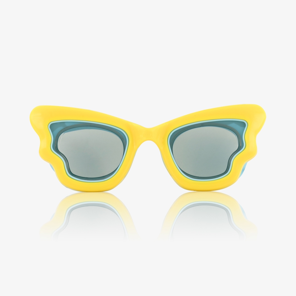 Kids Sunny G Butterfly Goggles Yellow
