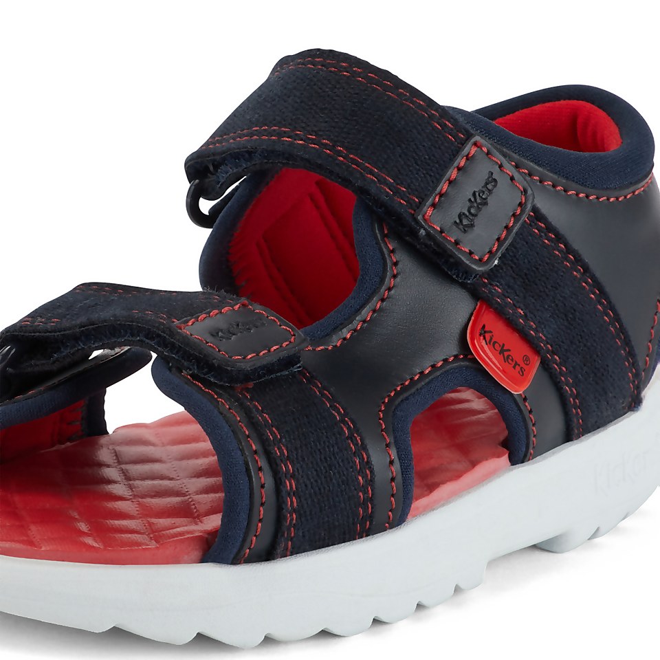 Infant Boys Kickster Leather Navy