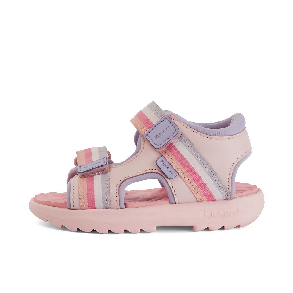 Infant Girls Kickster Leather Pink