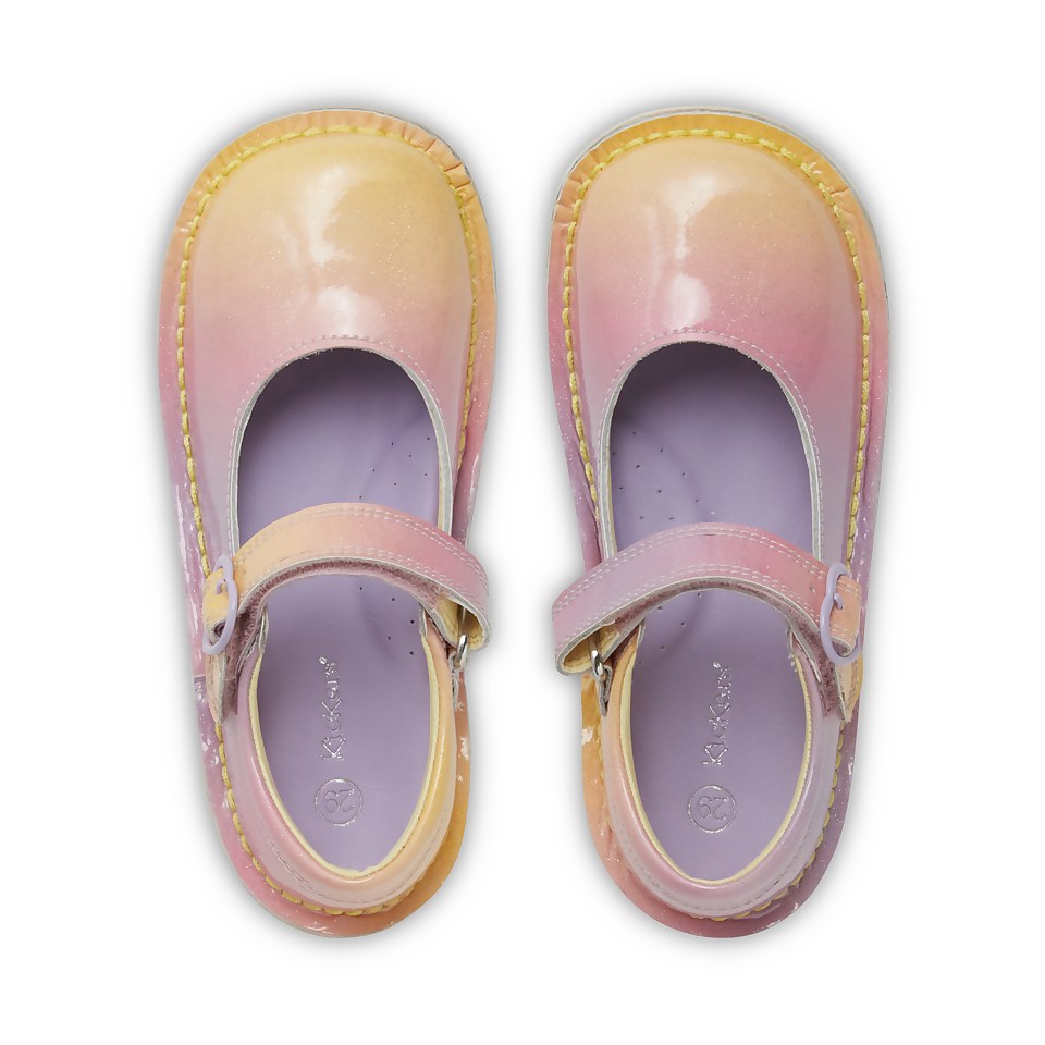 Infant Girls Kick MJ Sunrise Patent Leather Pink