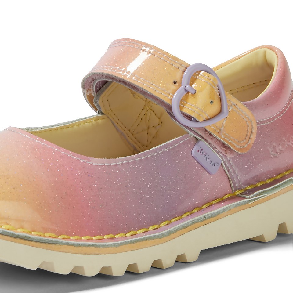 Infant Girls Kick MJ Sunrise Patent Leather Pink