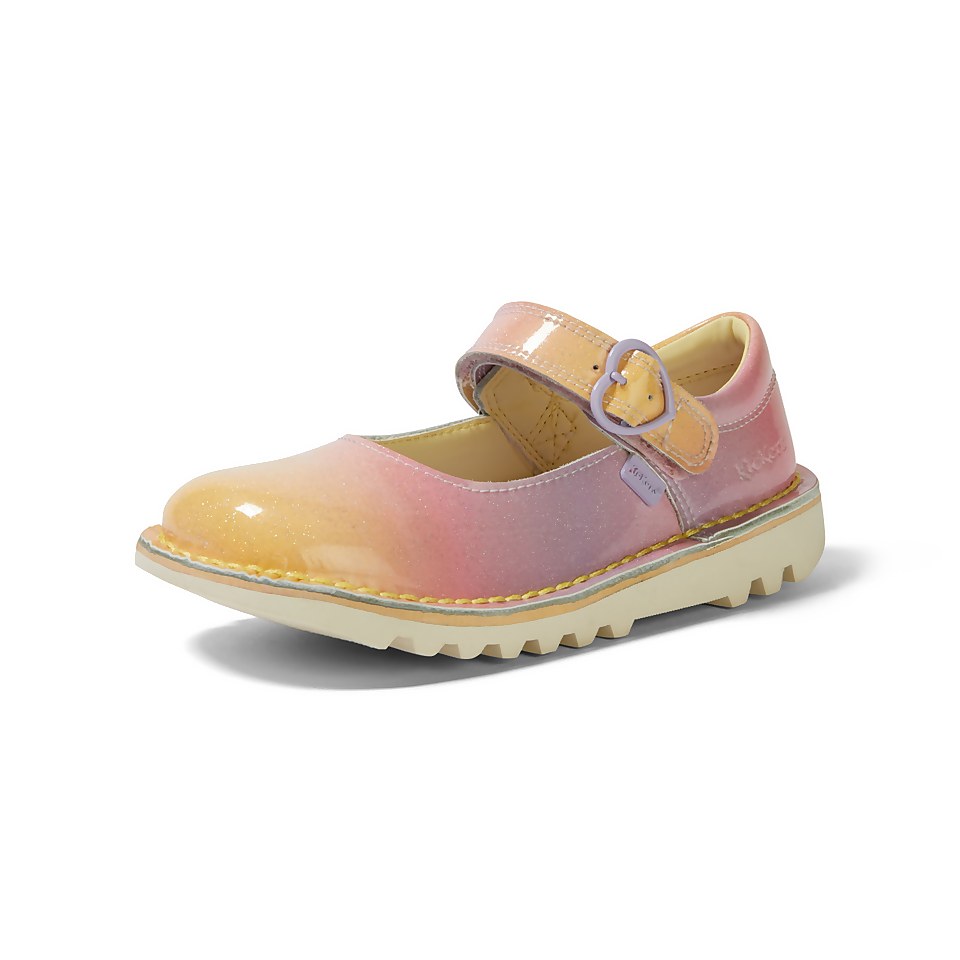 Infant Girls Kick MJ Sunrise Patent Leather Pink
