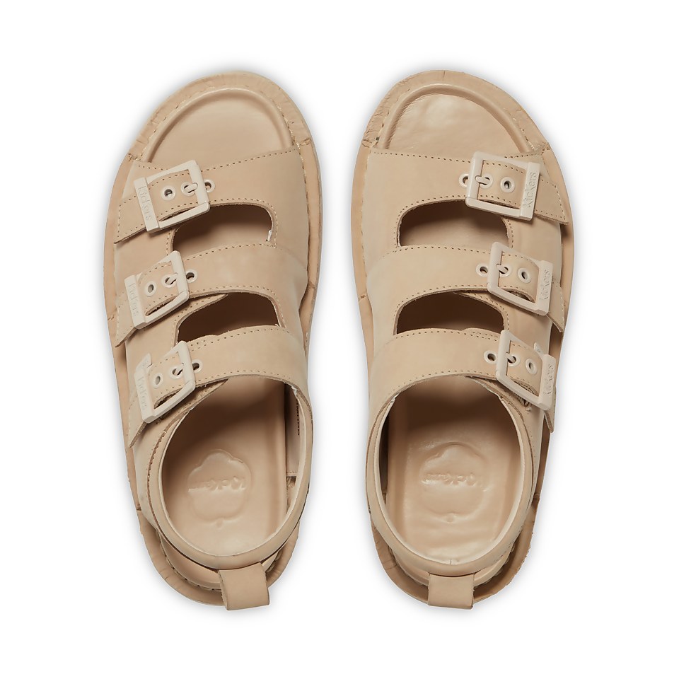 Adult Women's Knox Lo Buckle Leather Beige