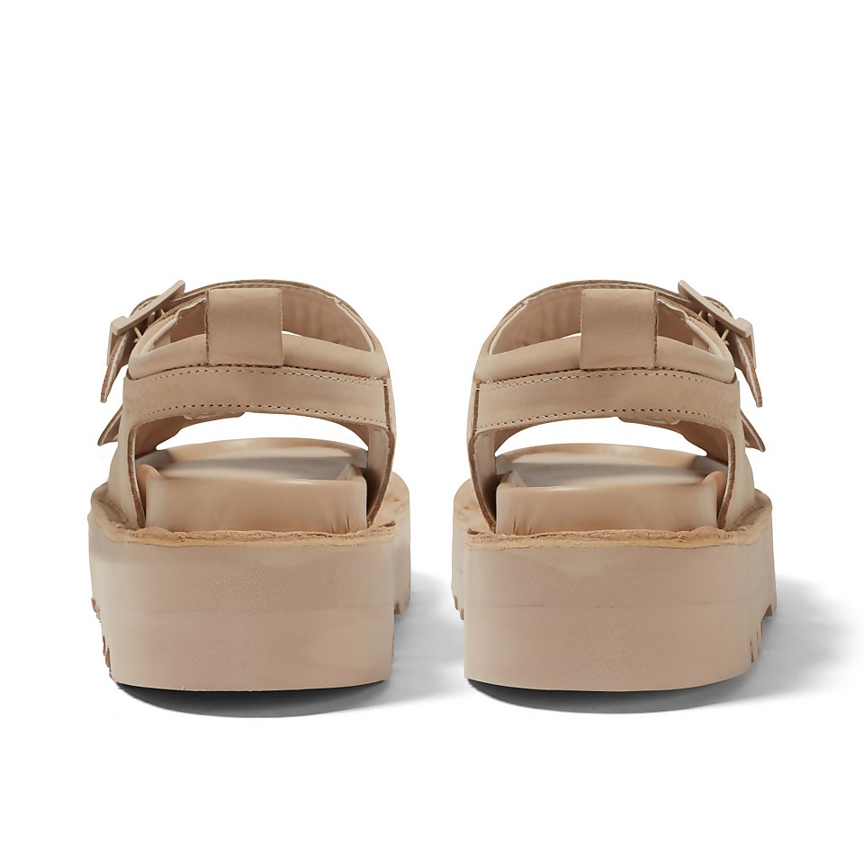 Adult Women's Knox Lo Buckle Leather Beige