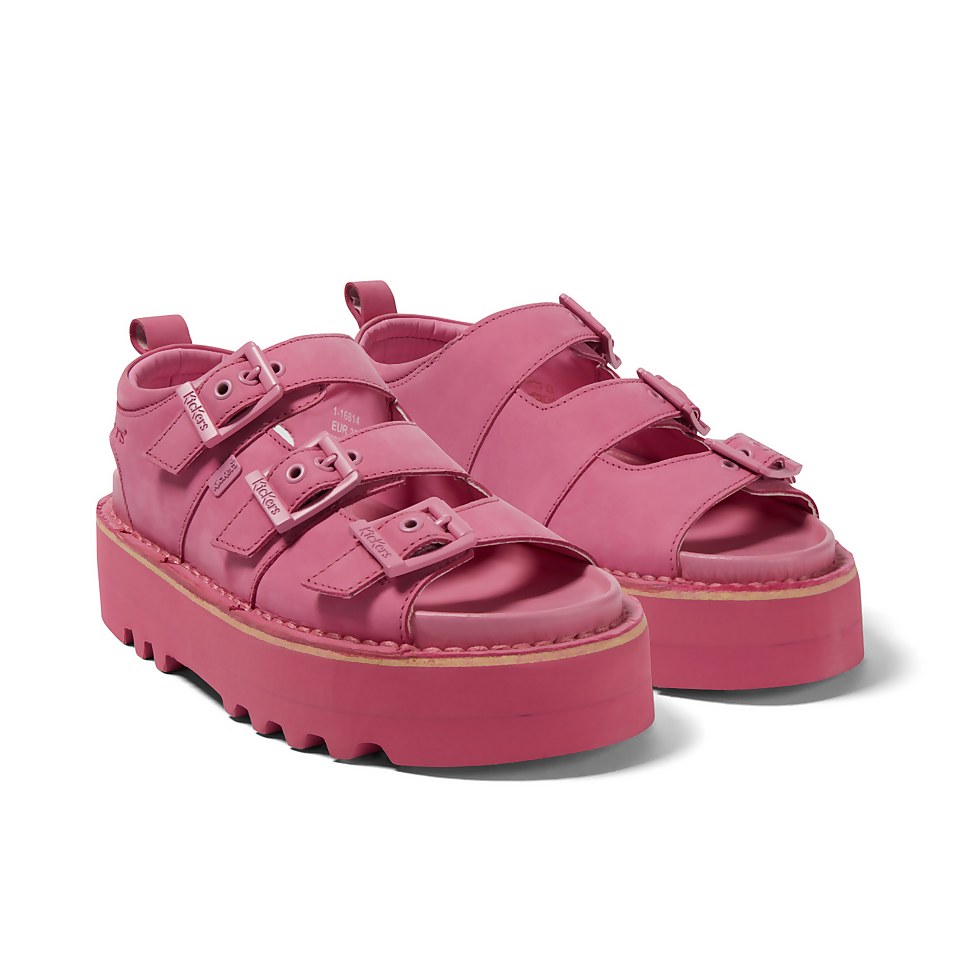 Adult Women's Knox Lo Buckle Leather Pink