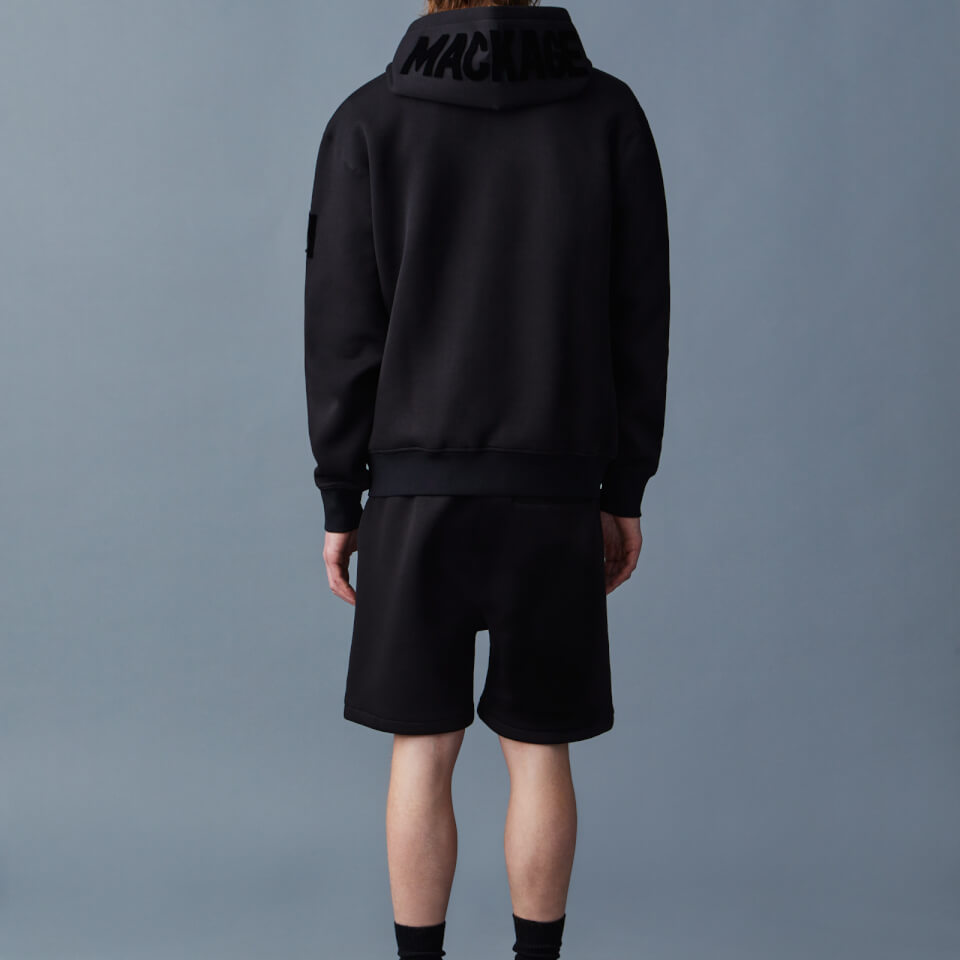 【Mackage】KRYS-ZP Chris ZP Hooded Zip-Up Cream KRYSTOS Double-face Jersey zip-up hoodie Cream – rue de can