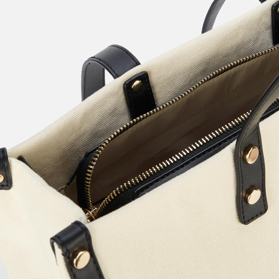 Valentino Bags Women's Vesper Canvas Tote Bag - Natural/Black