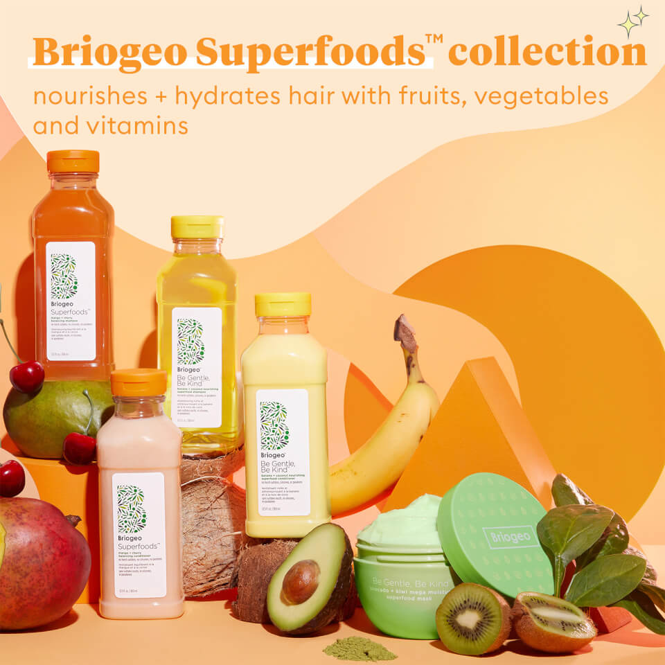 Briogeo Superfoods Avocado and Kiwi Mega Moisture Superfoods Hair Mask 240ml