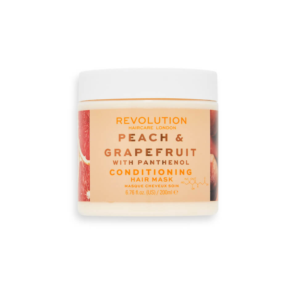Revolution Haircare Shine Peach and Grapefruit with Panthenol Hair Mask 200ml