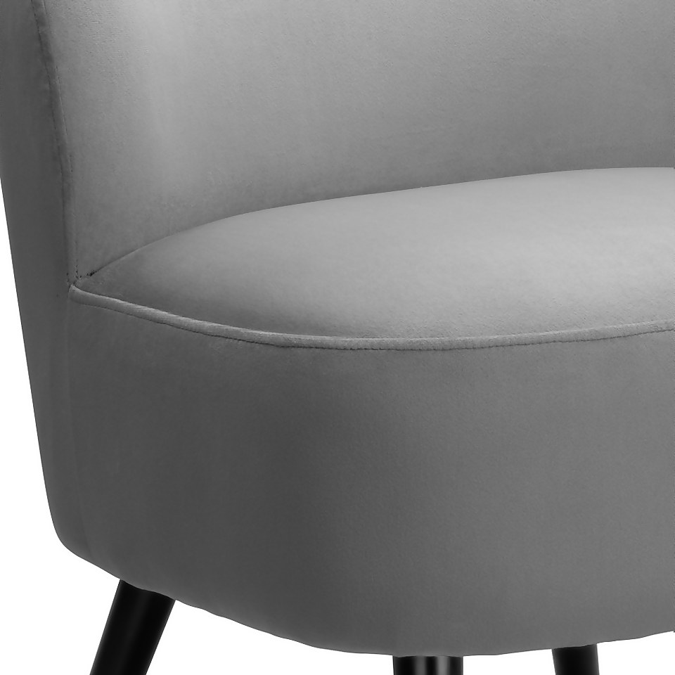Amy Occasional Chair - Grey