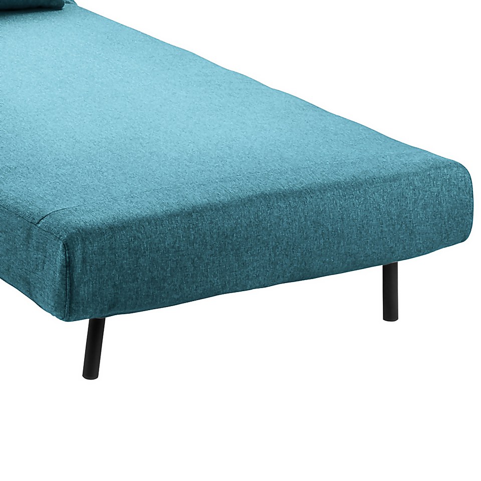 Freya Folding Chair Bed Peacock Homebase