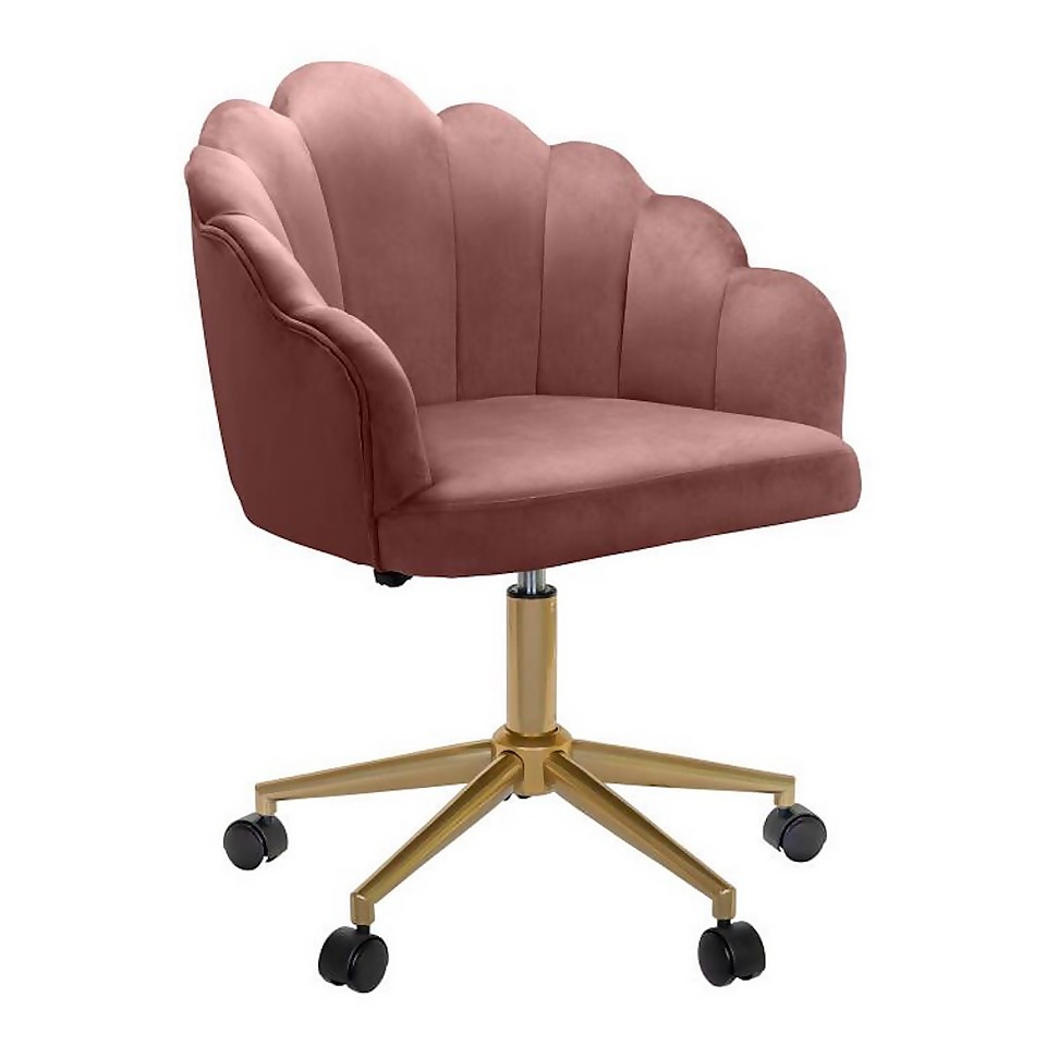 Sophia Office Chair Rose Homebase