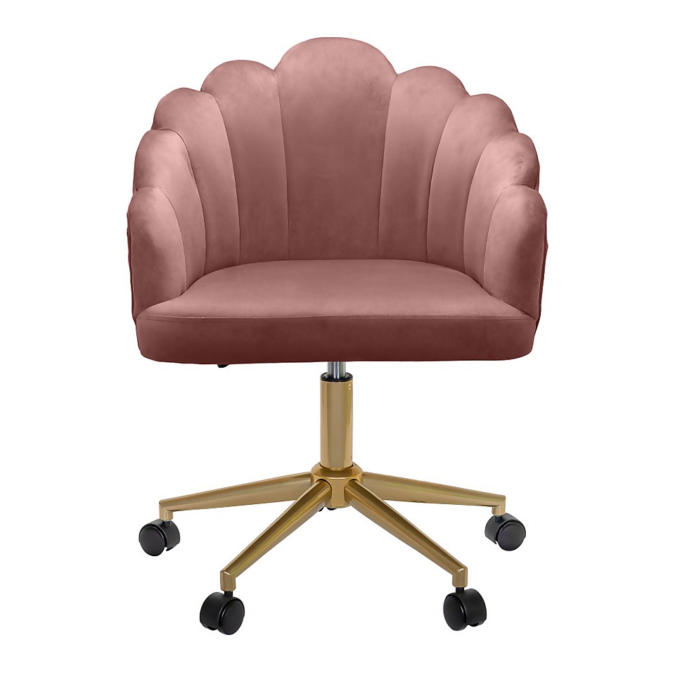 Sophia Office Chair - Rose
