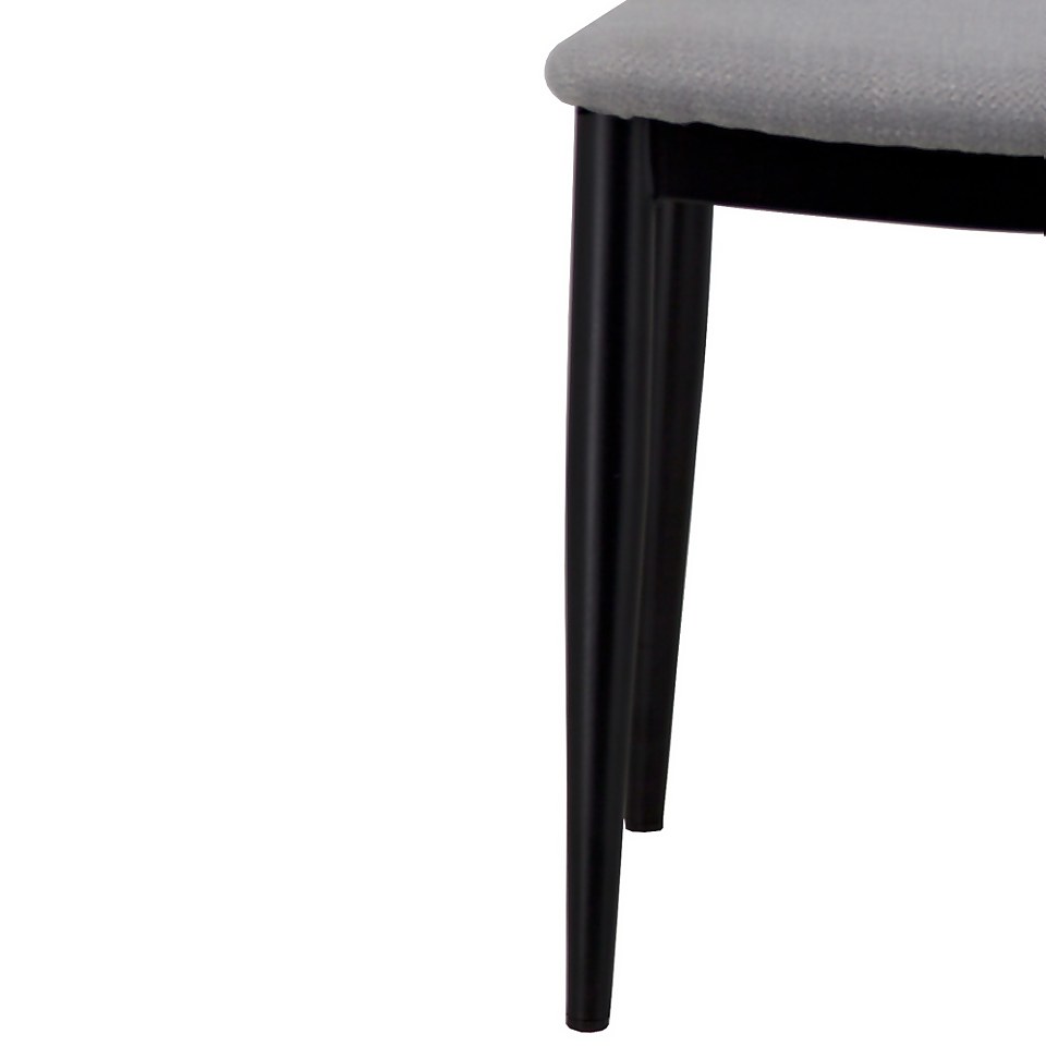 Maddie Dining Chair - Set of 2 - Black
