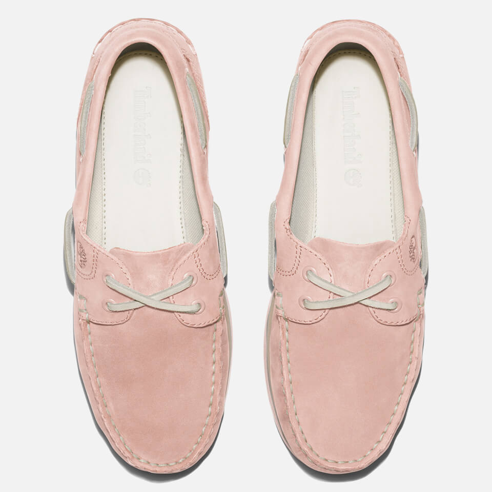 Timberland pink clearance boat shoes