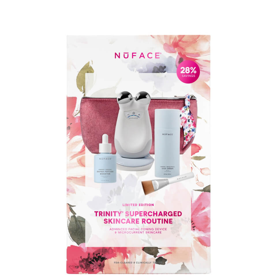 NuFACE Trinity Supercharged Skincare Routine