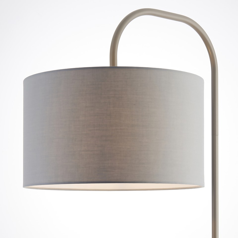 Kendal Floor Lamp - Grey