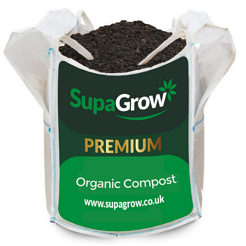SupaGrow Peat Free Organic Garden Compost 600L Homebase