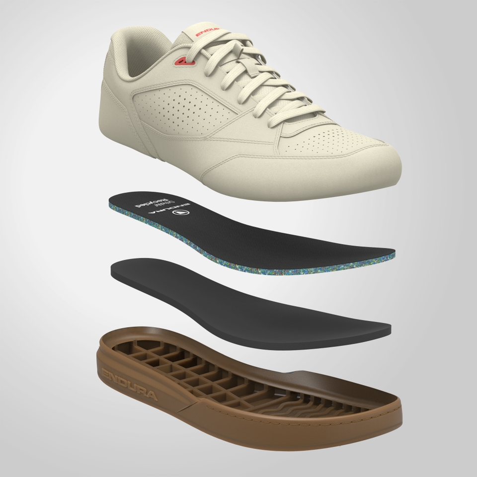 Hummvee Flat Pedal Schuh für Herren - Steingrau