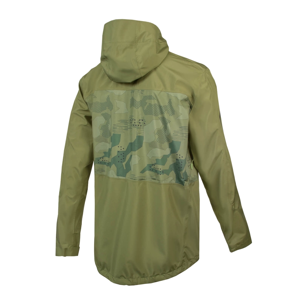 Men's SingleTrack Waterproof Jacket II - Olive Green