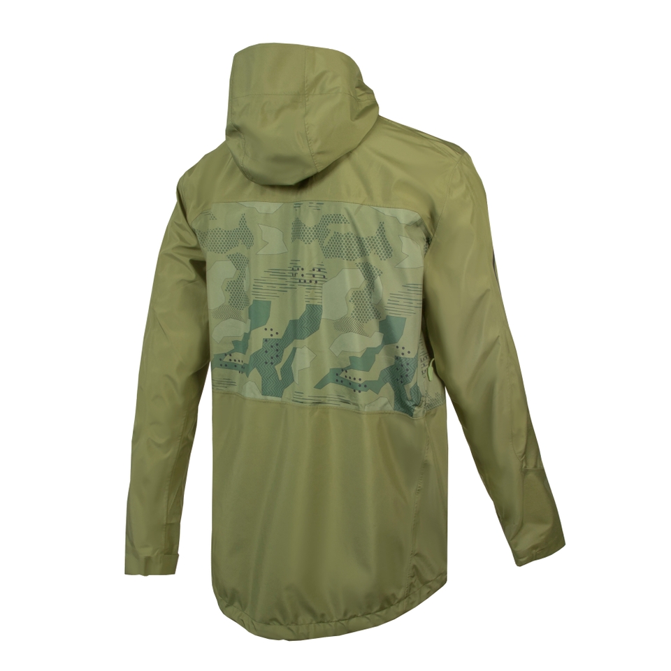 Men's SingleTrack Waterproof Jacket II - Olive Green